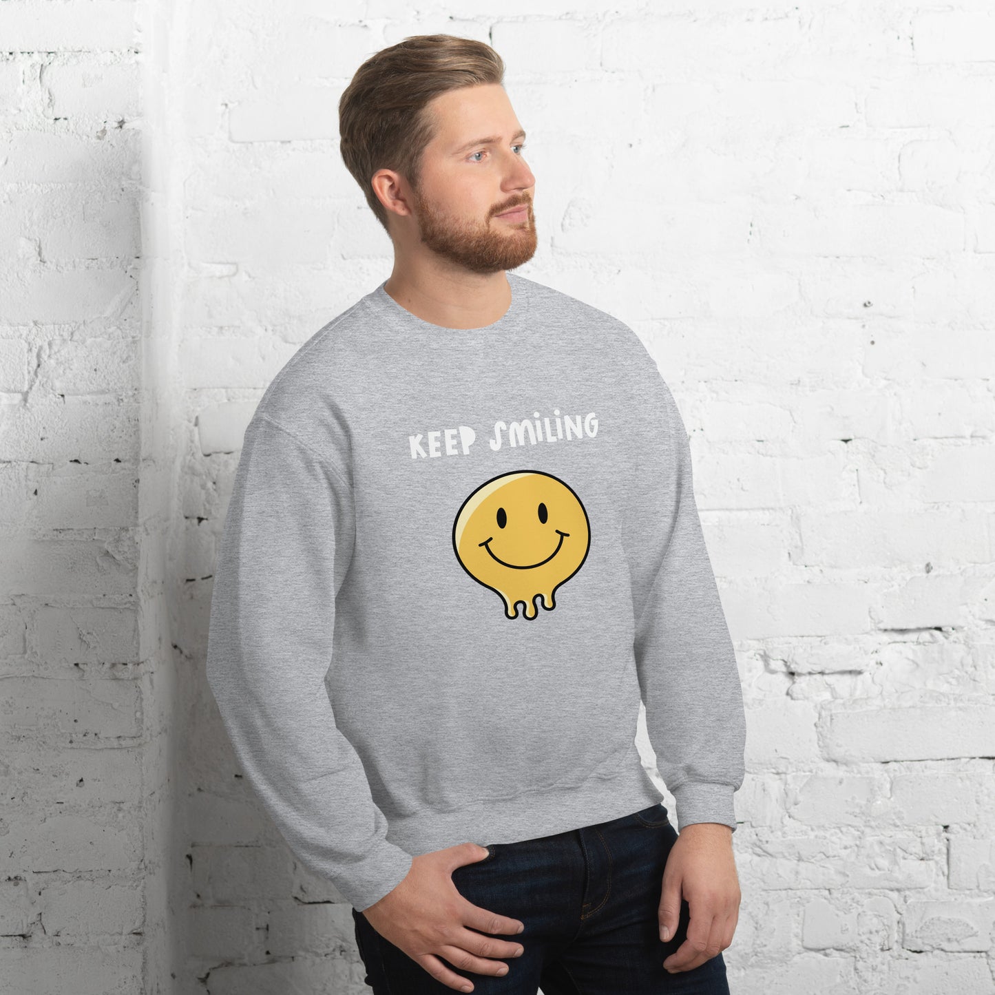 Keep Smiling Unisex Sweatshirt