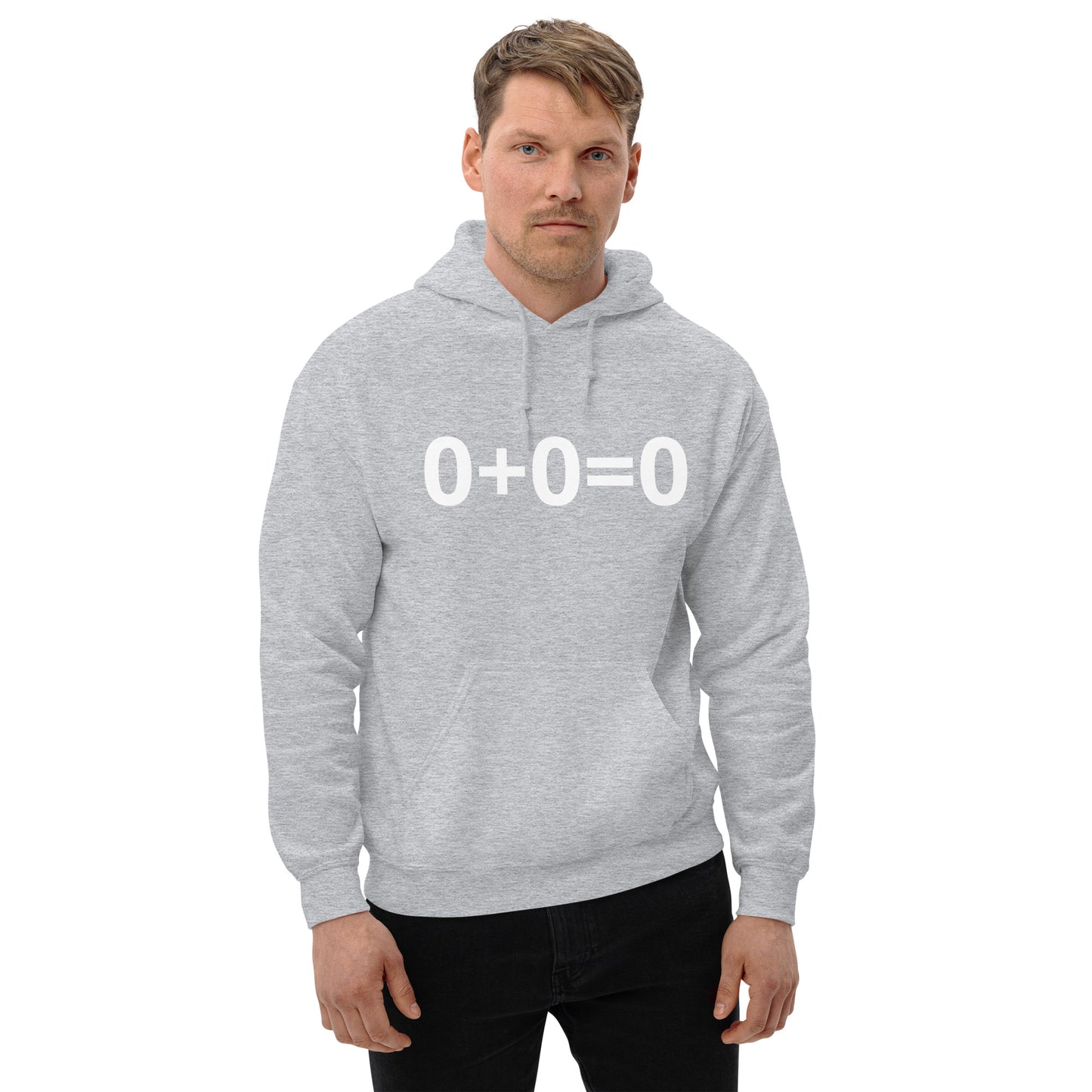 0+0=0 Unisex Hoodie