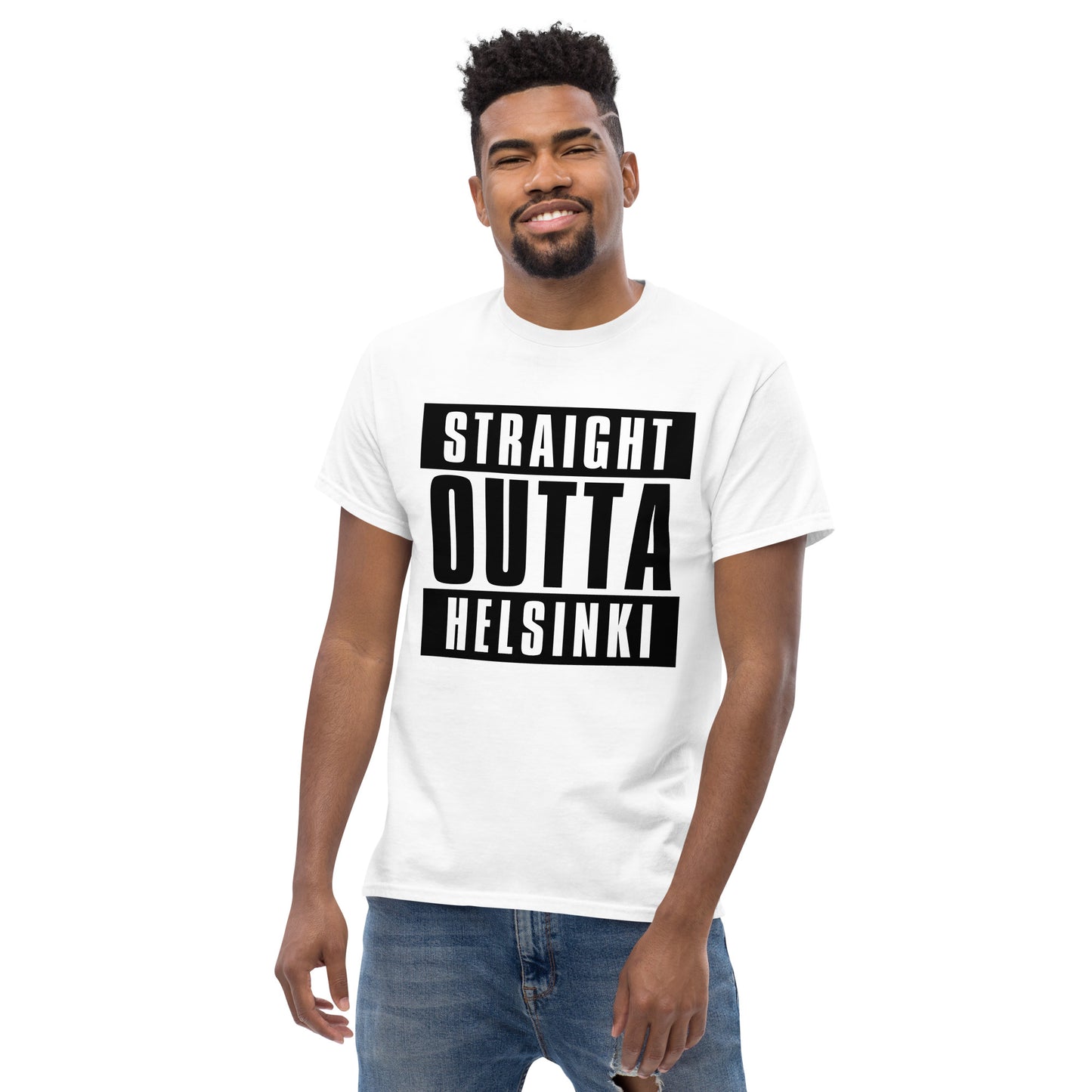 Straight Outta Helsinki Men's classic tee