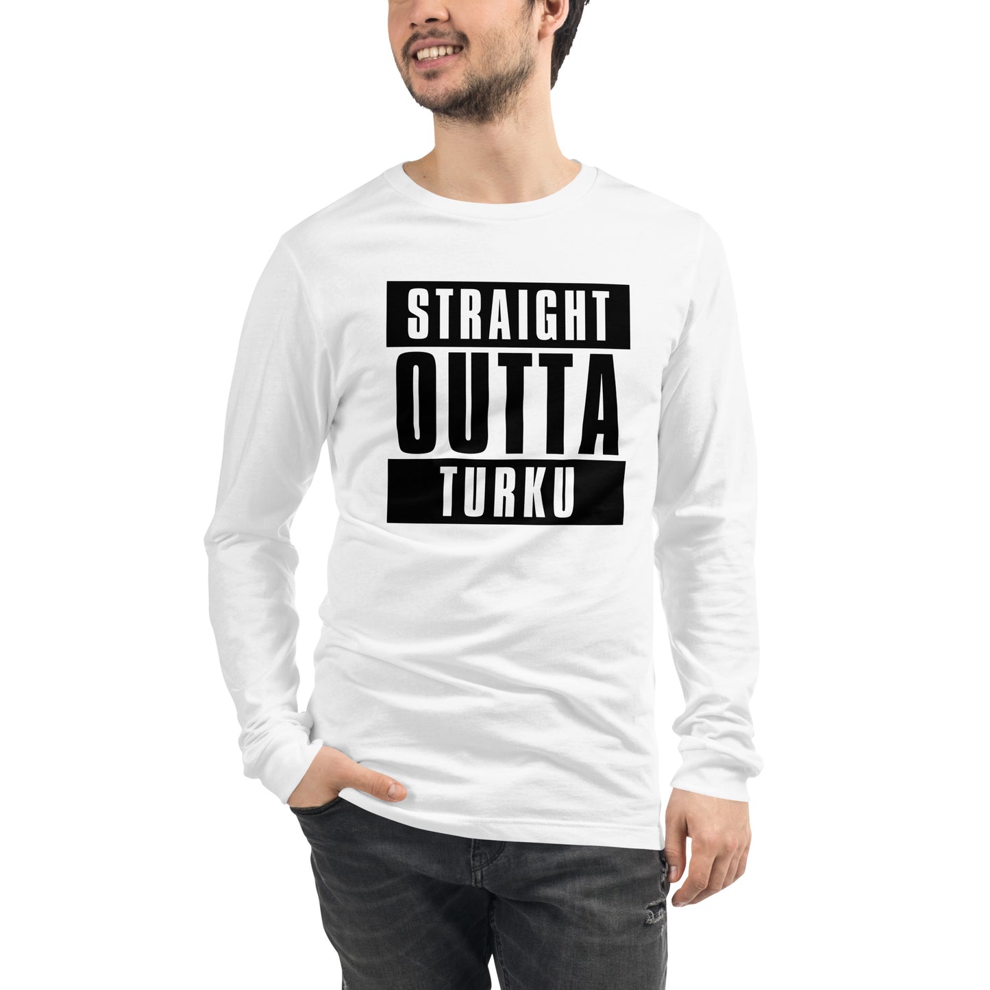 Straight Outta Turku Unisex Long Sleeve Tee