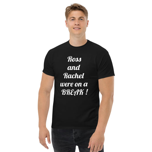 Ross and Rachel Break Men's classic tee