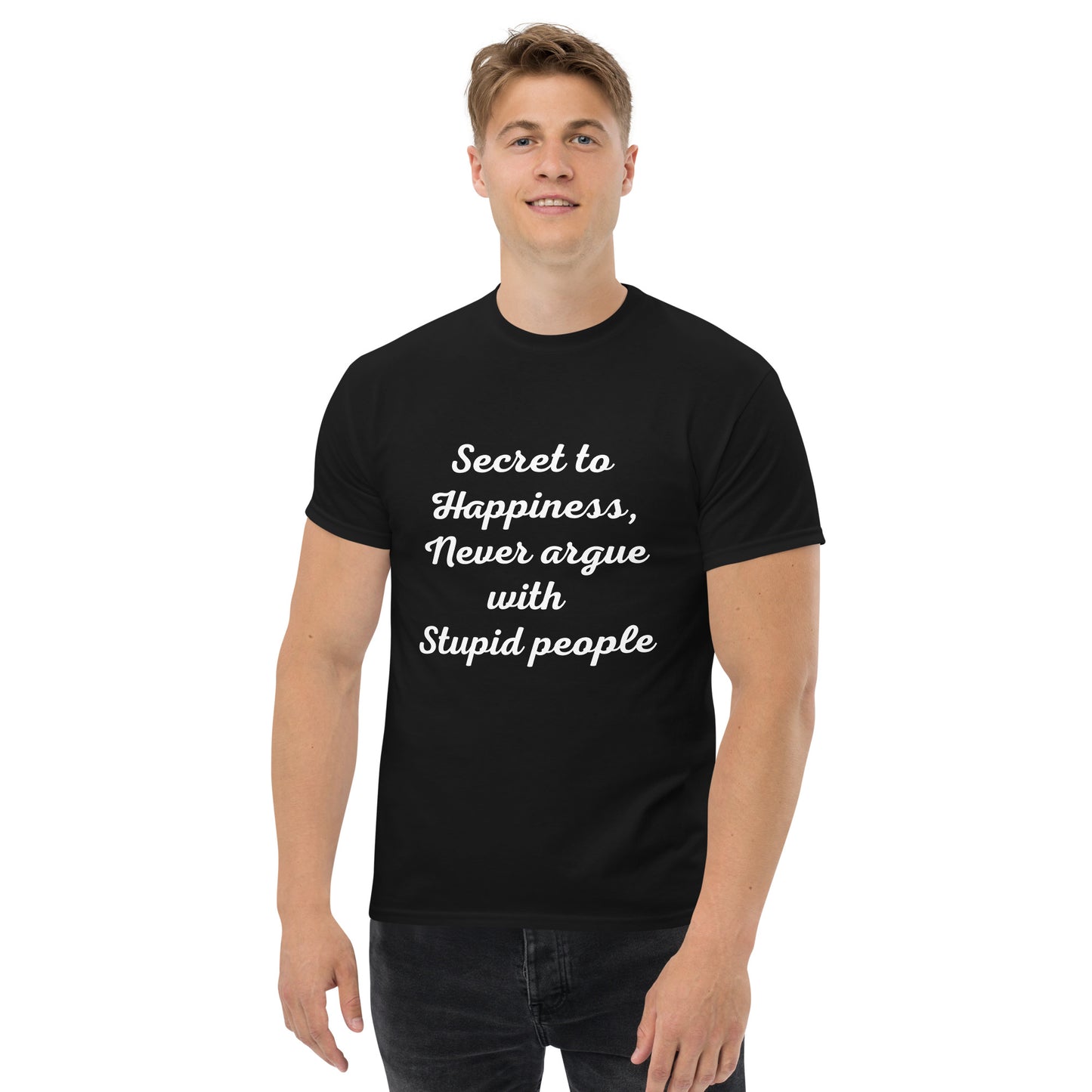 Secret to happines Men's classic tee