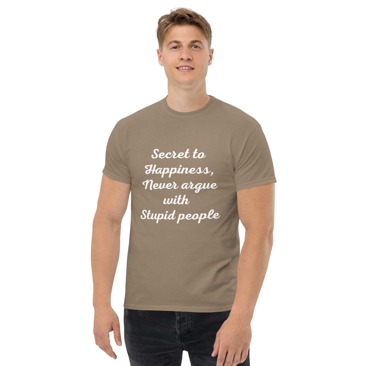 Secret to happines Men's classic tee