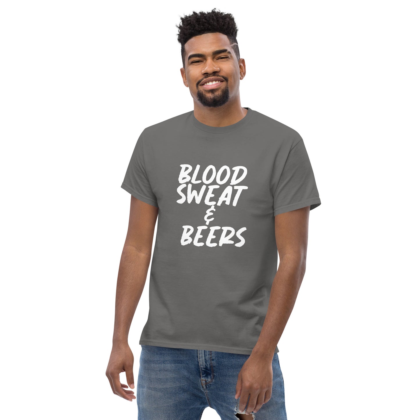 Blood Sweat and Beers Men's classic tee