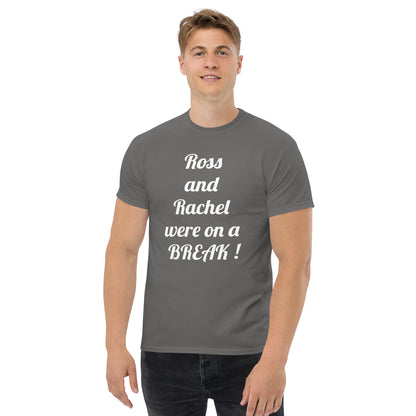 Ross and Rachel Break Men's classic tee