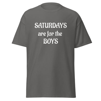 Saturdays are for the boys Men's classic tee