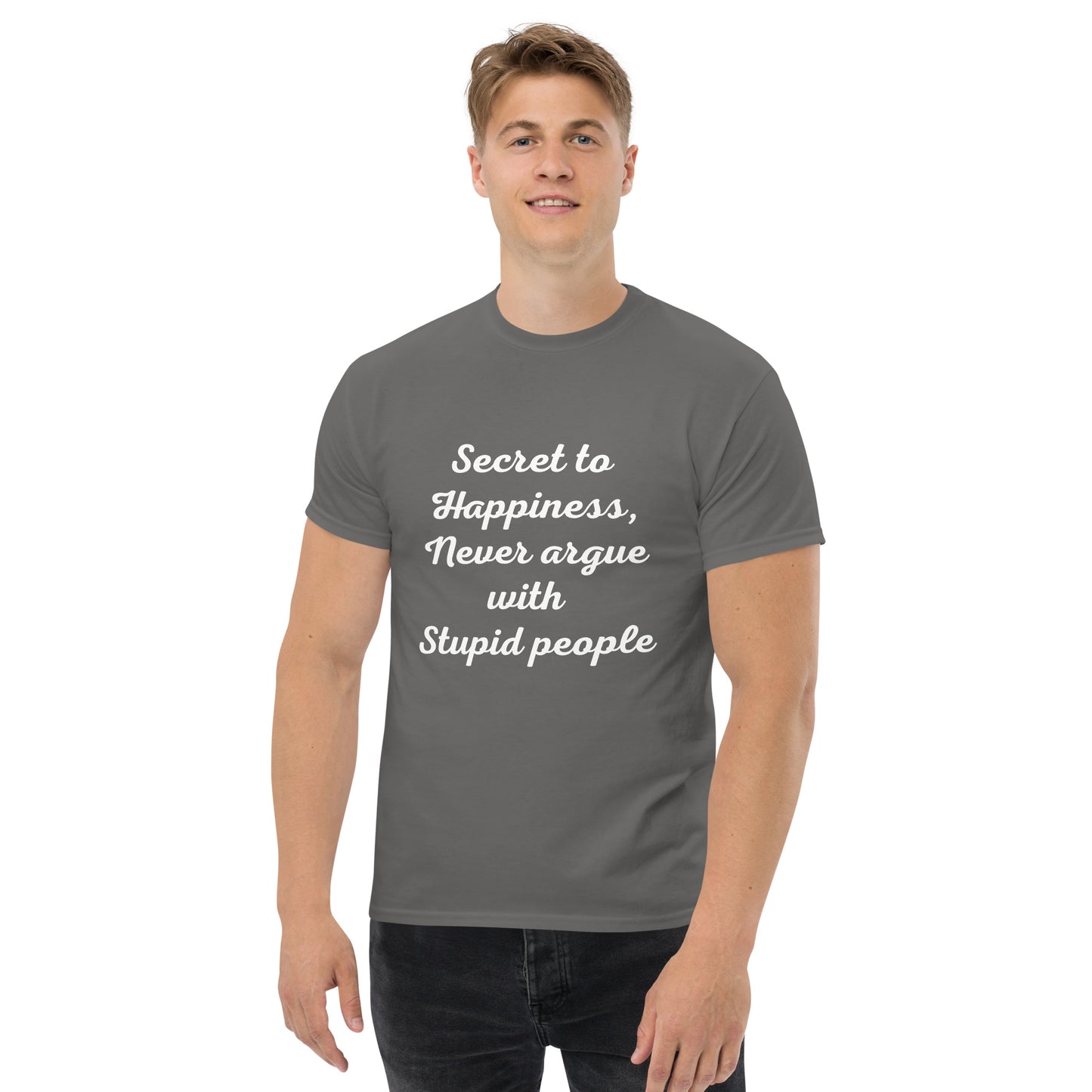 Secret to happines Men's classic tee