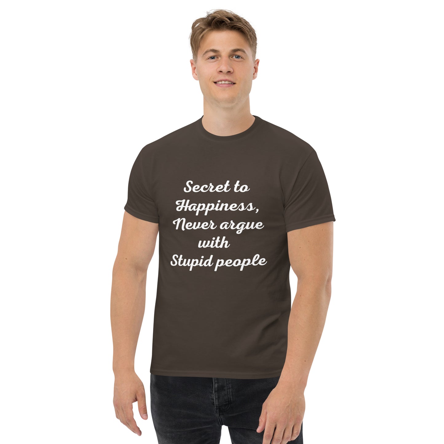 Secret to happines Men's classic tee