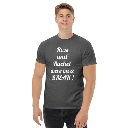 Ross and Rachel Break Men's classic tee