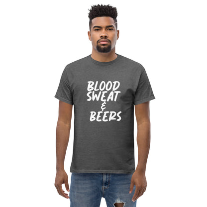 Blood Sweat and Beers Men's classic tee