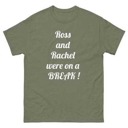 Ross and Rachel Break Men's classic tee