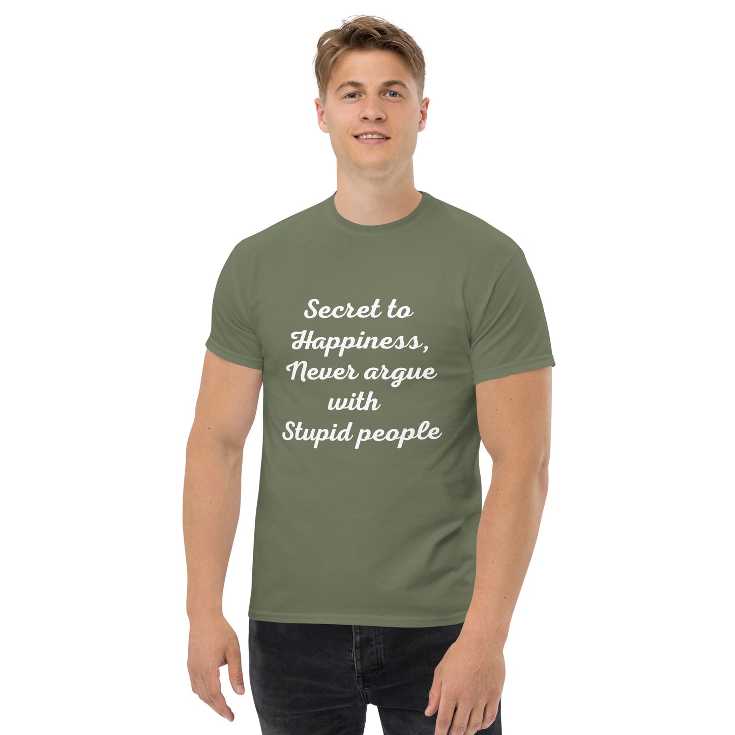 Secret to happines Men's classic tee