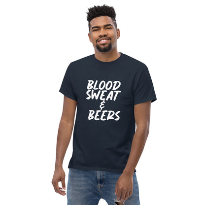 Blood Sweat and Beers Men's classic tee