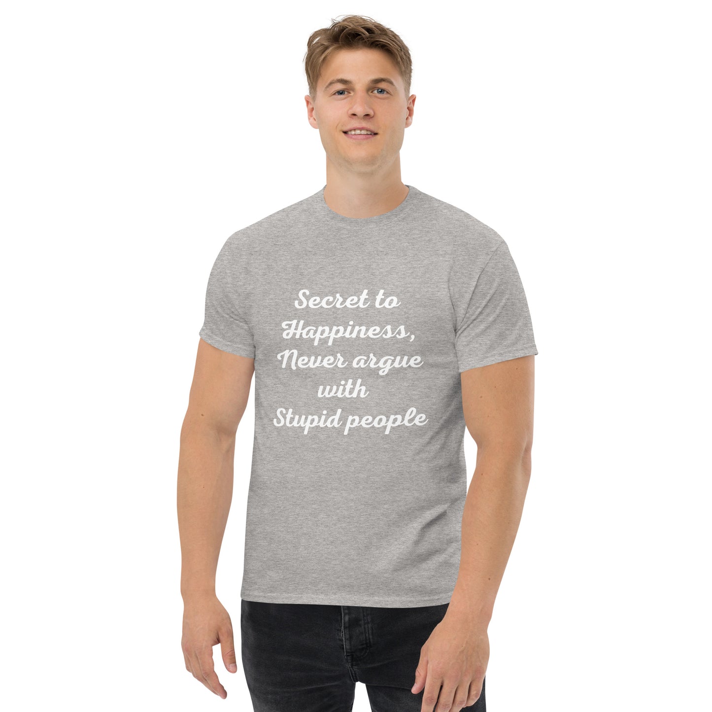 Secret to happines Men's classic tee