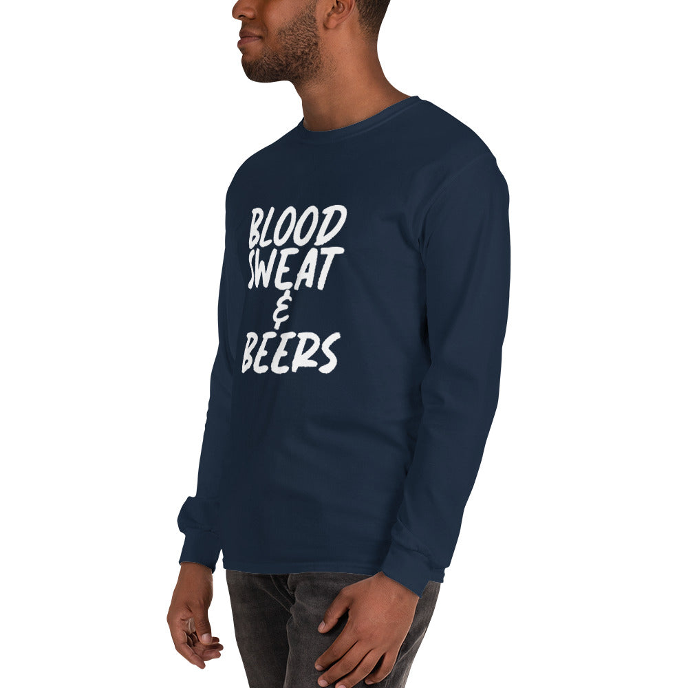 Blood Sweat & Beers Men’s Long Sleeve Shirt