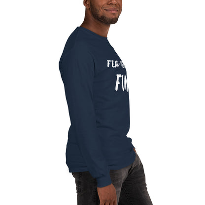 Fear - Death = Fun Men’s Long Sleeve Shirt