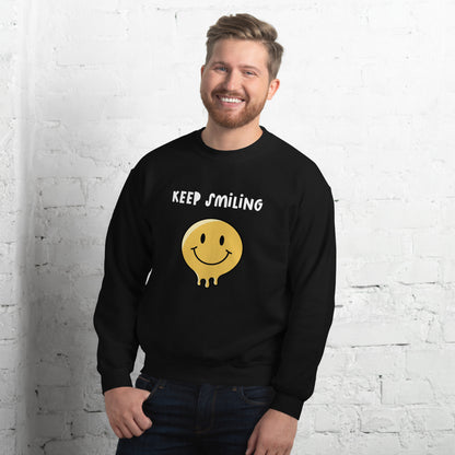 Keep Smiling Unisex Sweatshirt