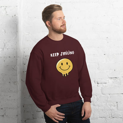 Keep Smiling Unisex Sweatshirt