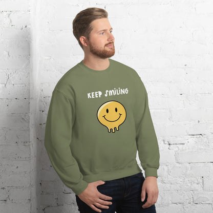 Keep Smiling Unisex Sweatshirt