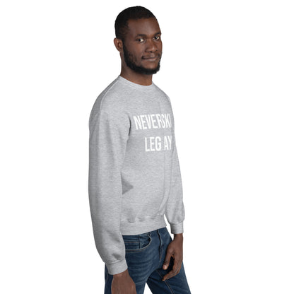 Never Skip Leg Day Unisex Sweatshirt