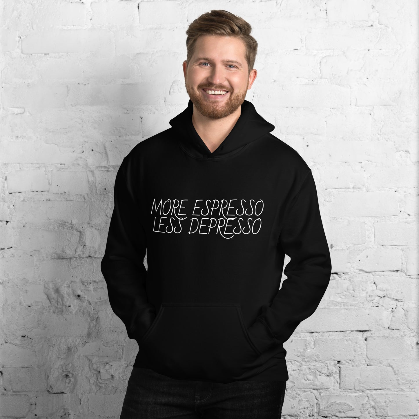 More Espresso Less Depresso Unisex Hoodie