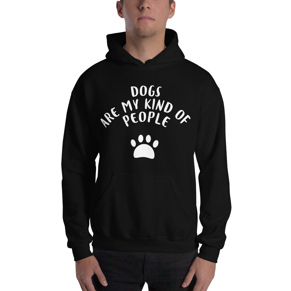 Dogs are my kind of people Unisex Hoodie