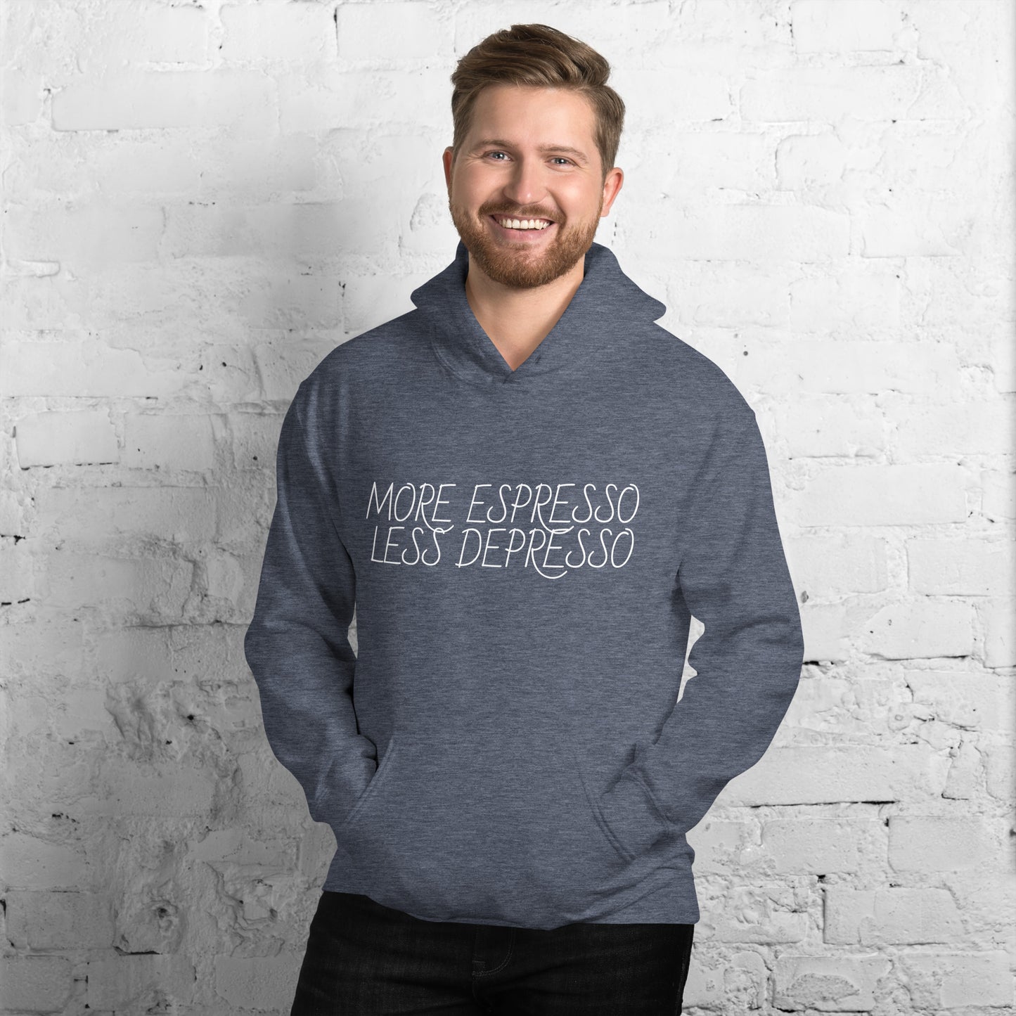 More Espresso Less Depresso Unisex Hoodie