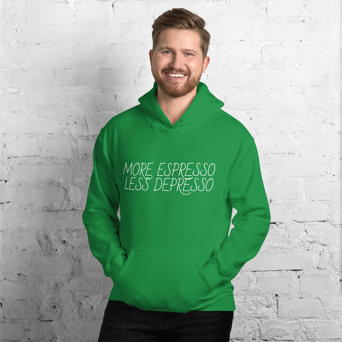 More Espresso Less Depresso Unisex Hoodie