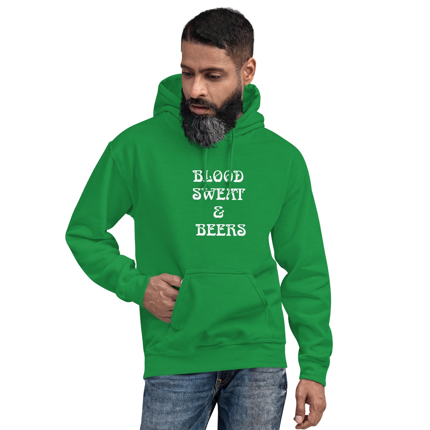 Blood Sweat and Beers Unisex Hoodie