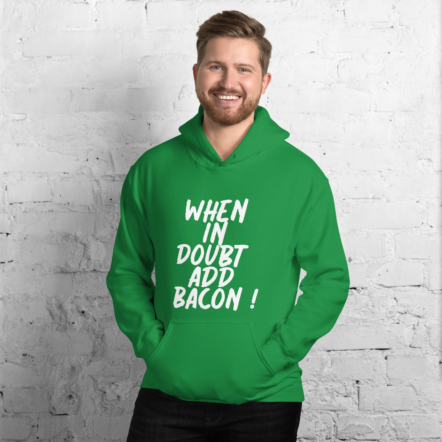 When In Doubt Add Bacon Unisex Hoodie