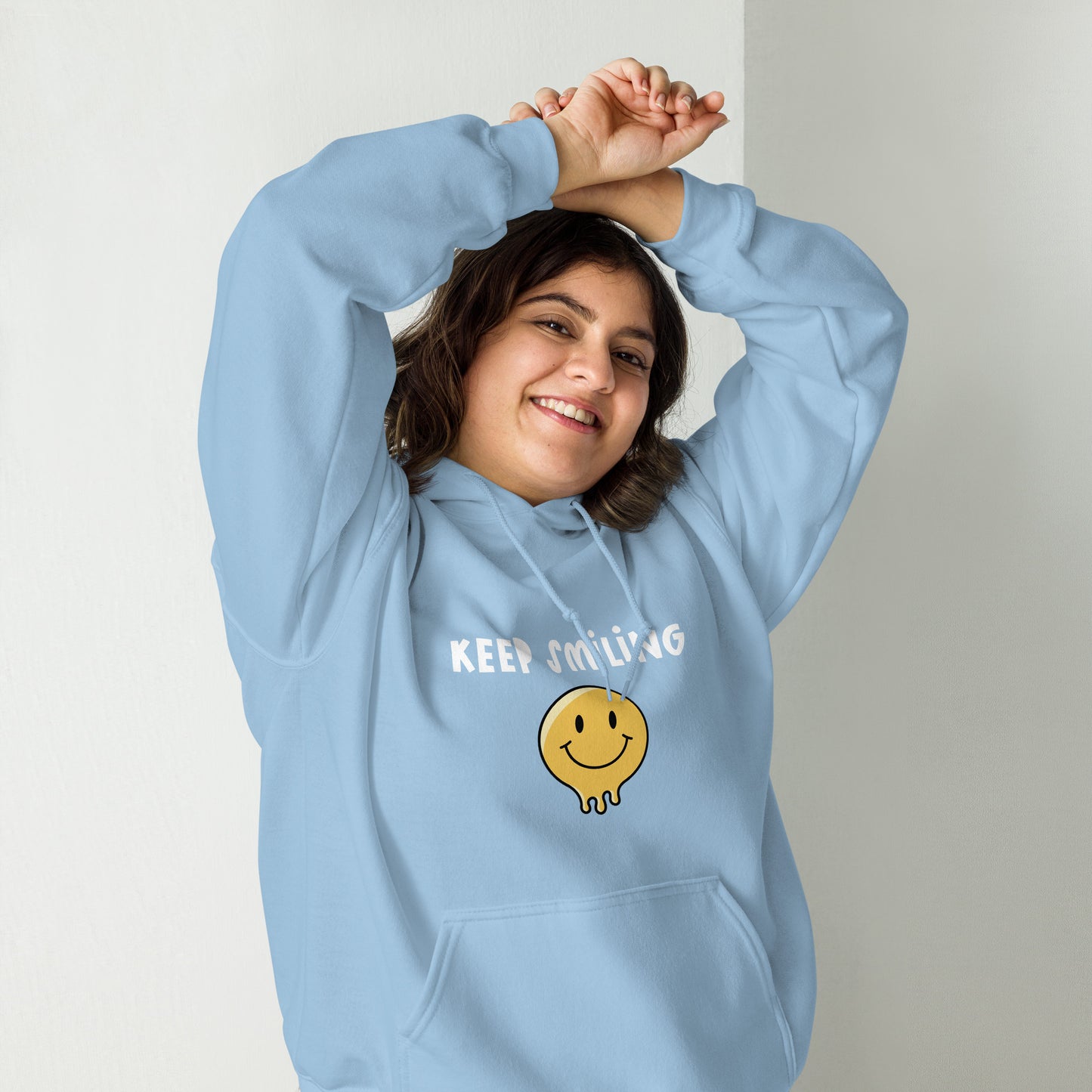 Keep Smiling Unisex Hoodie