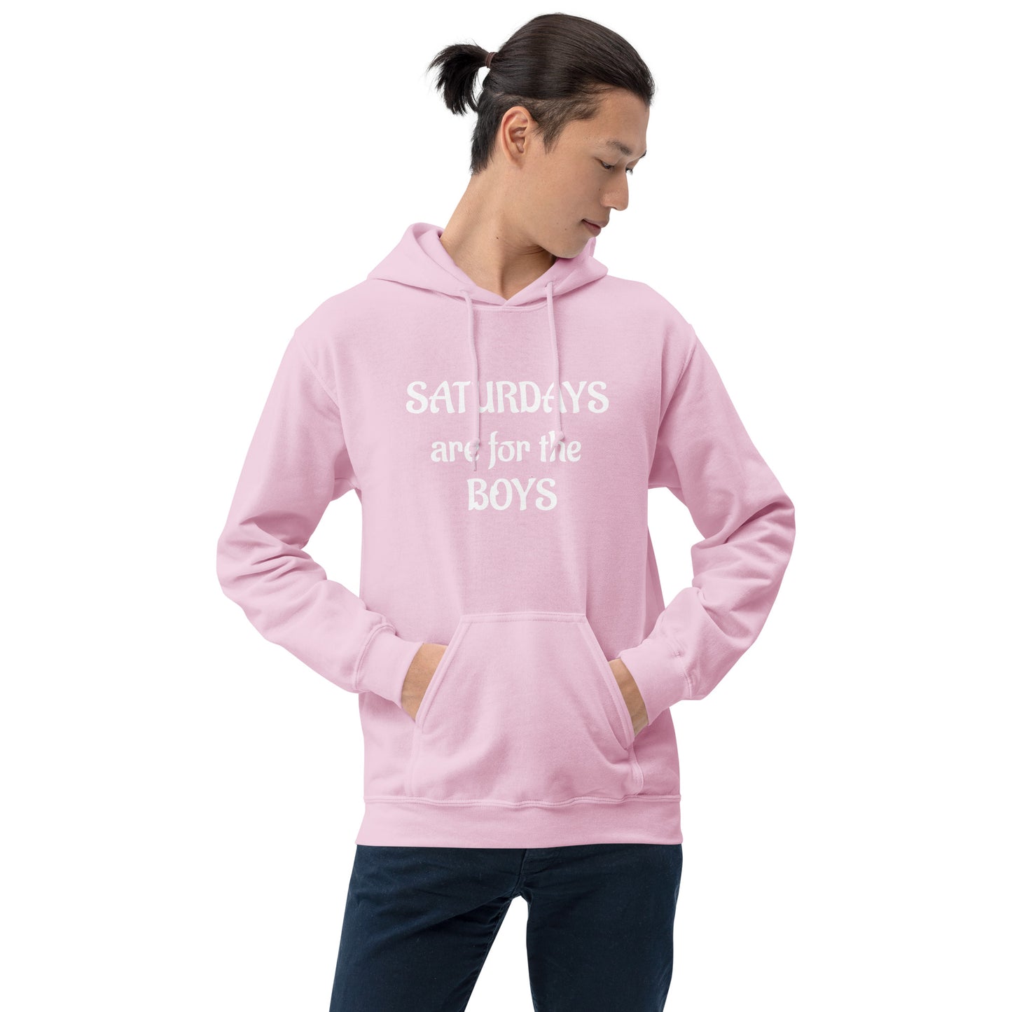 Saturdays are For the Boys Unisex Hoodie