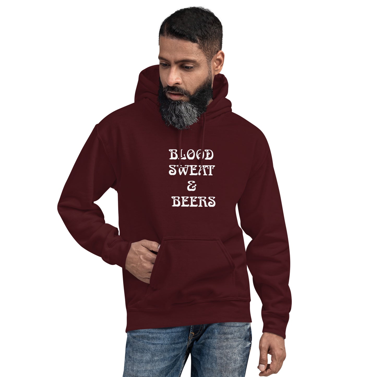 Blood Sweat and Beers Unisex Hoodie