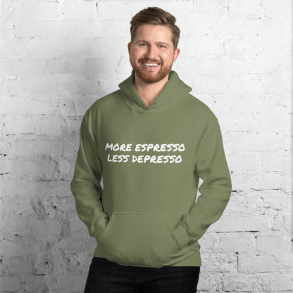 More Espresso Less Depresso Unisex Hoodie