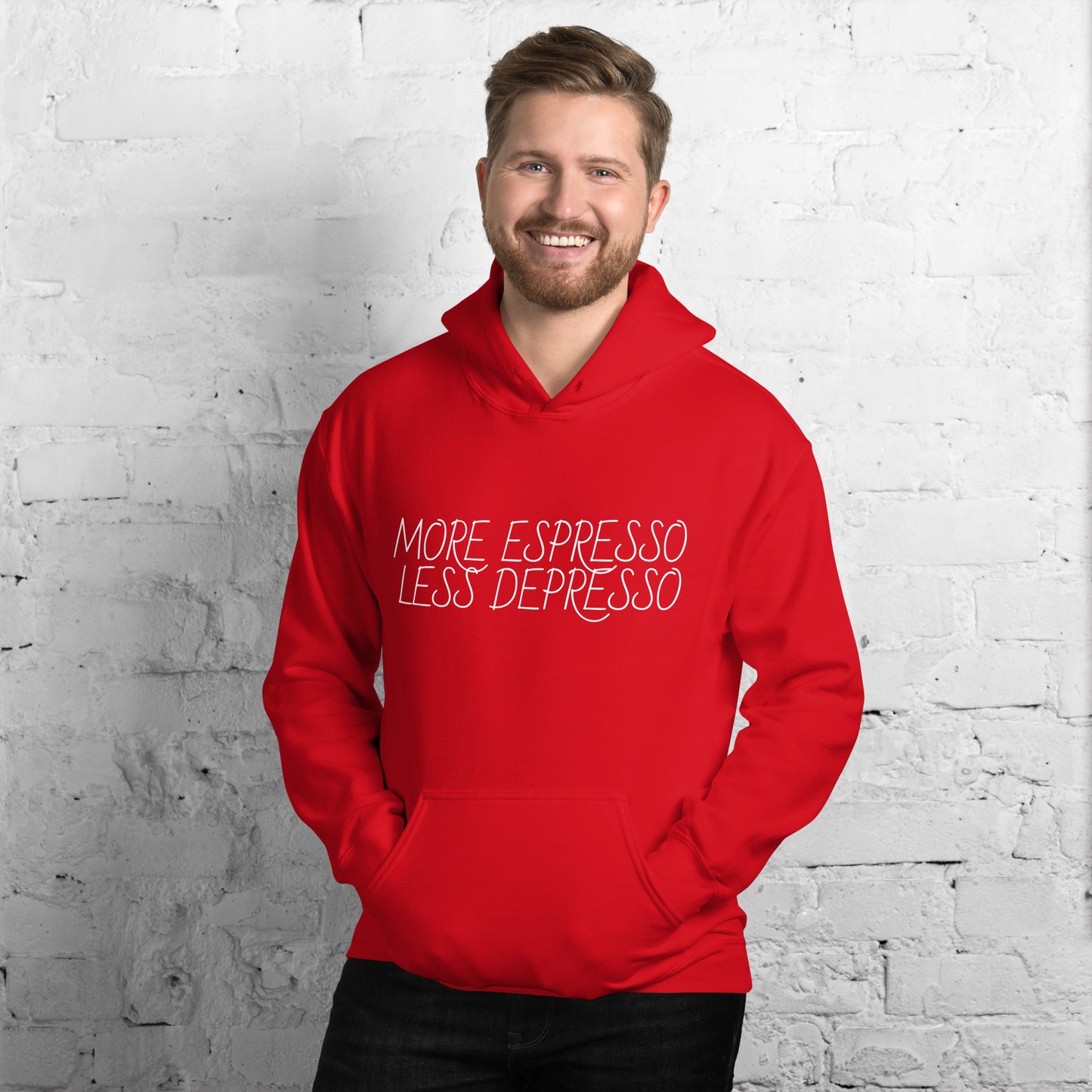 More Espresso Less Depresso Unisex Hoodie