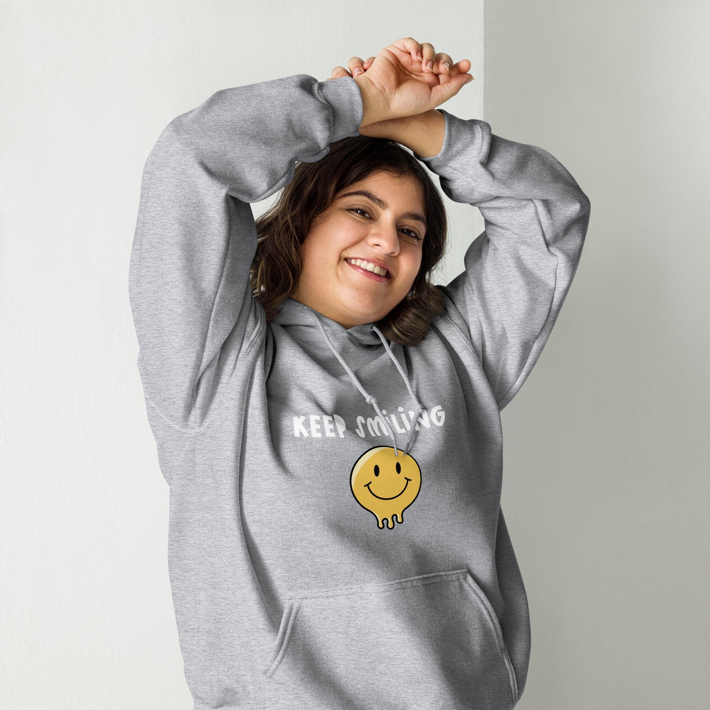 Keep Smiling Unisex Hoodie