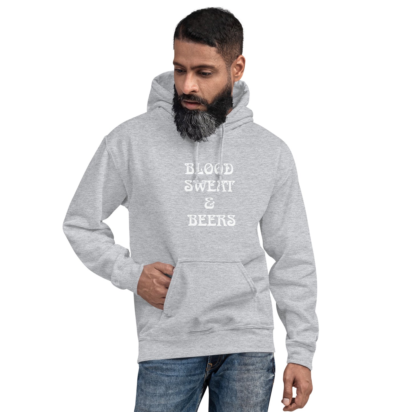 Blood Sweat and Beers Unisex Hoodie