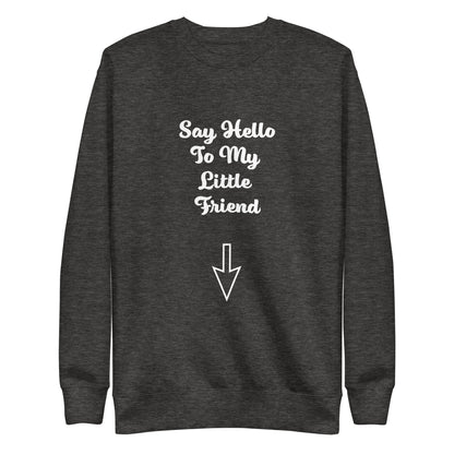 Say Hello To My Little Friend Unisex Premium Sweatshirt