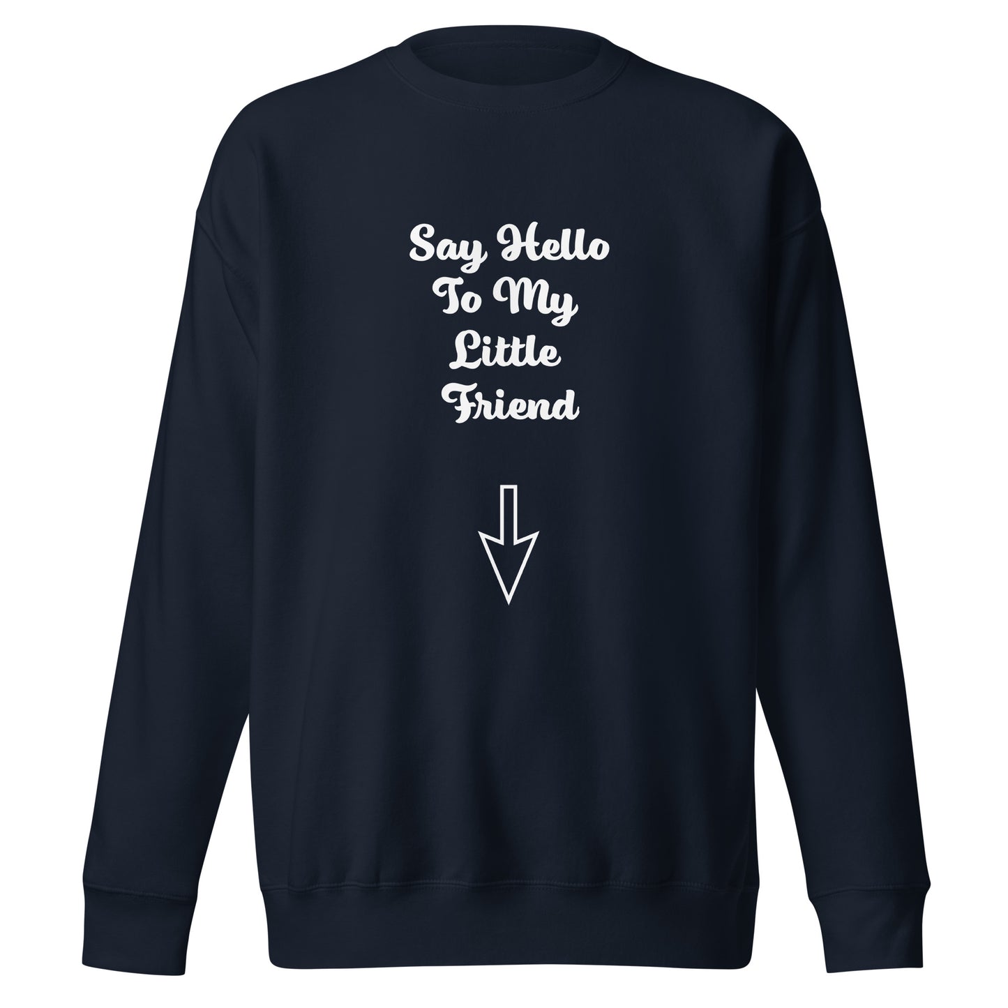 Say Hello To My Little Friend Unisex Premium Sweatshirt