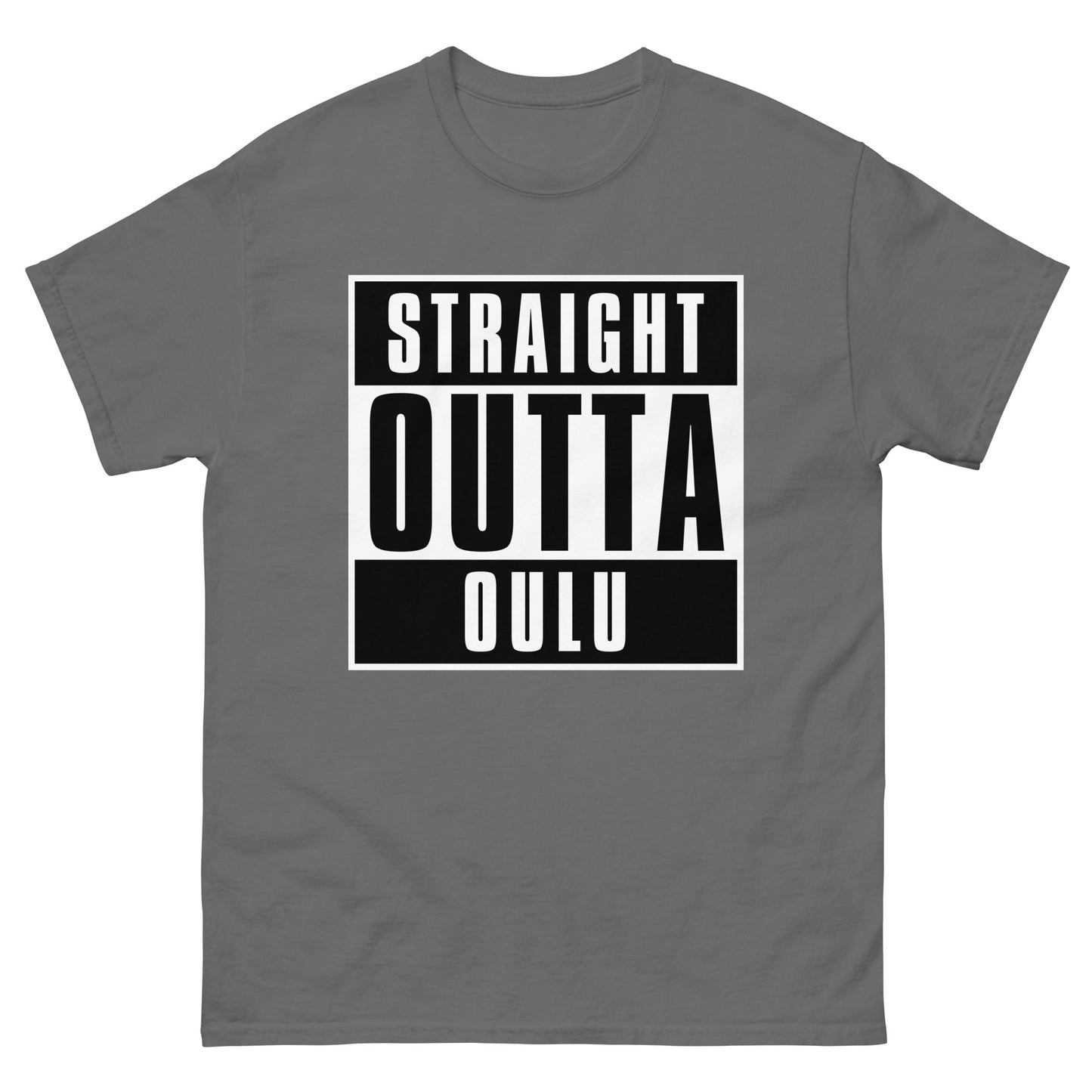 Straight Outta Oulu Men's classic tee