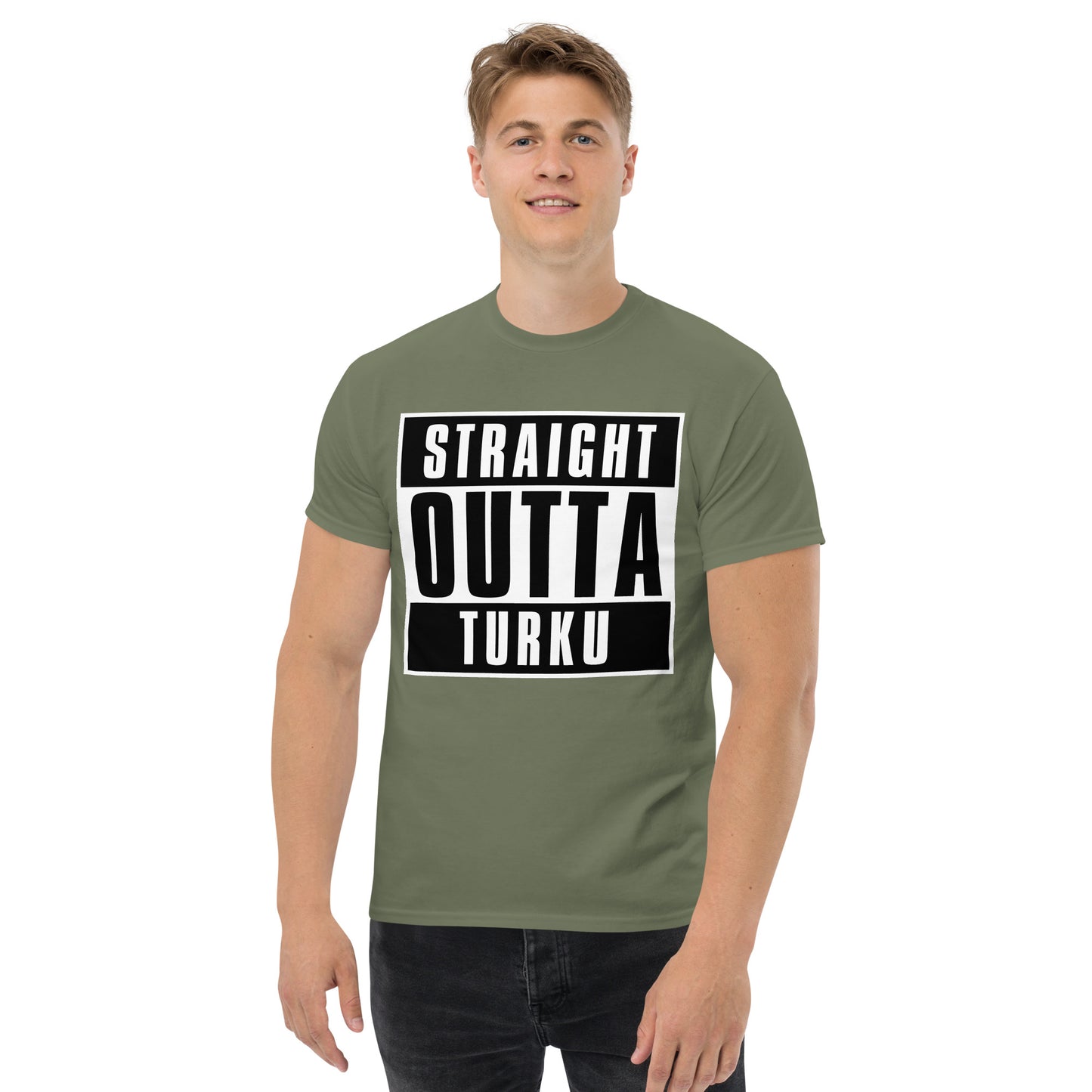 Straight Outta Turku Men's classic tee