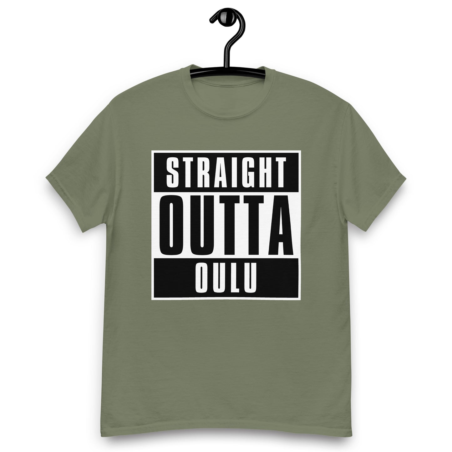 Straight Outta Oulu Men's classic tee