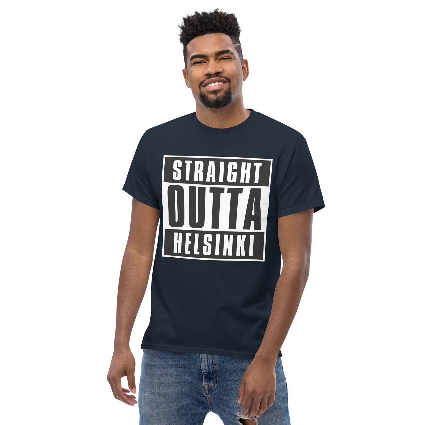 Straight Outta Helsinki Men's classic tee