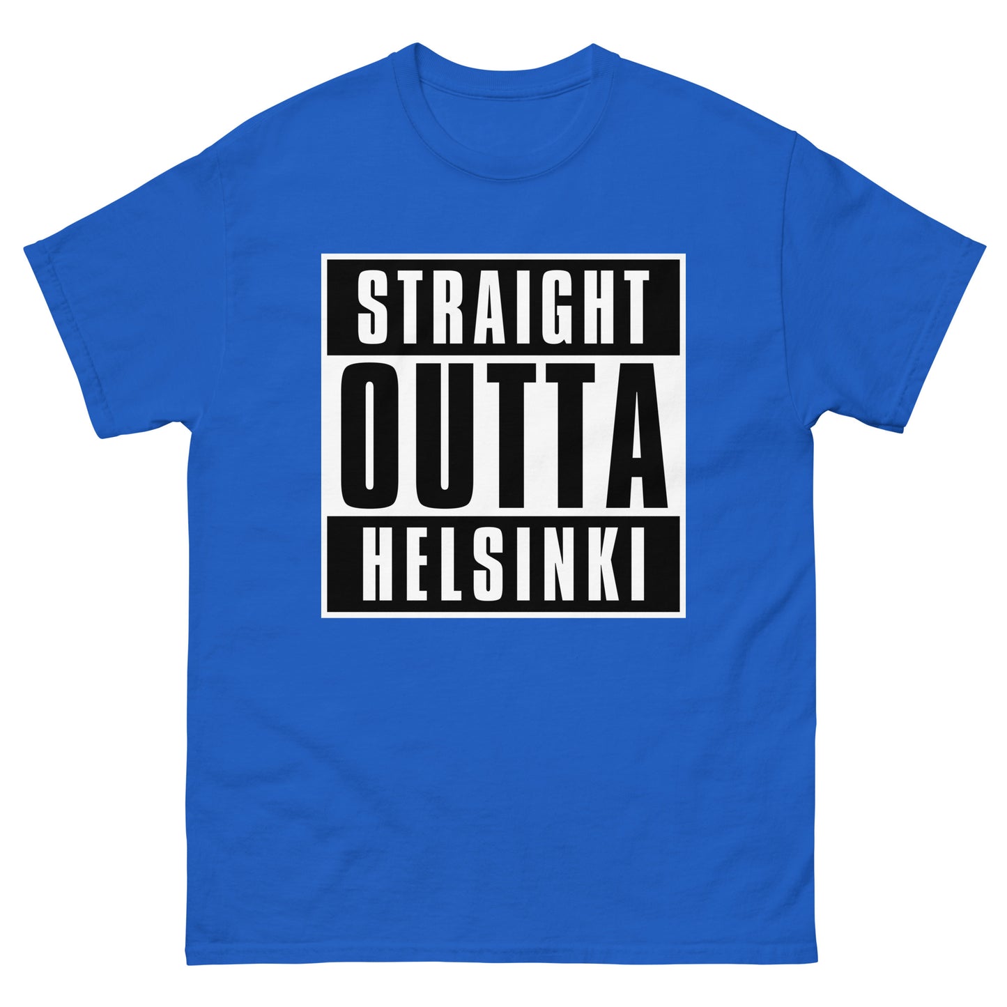 Straight Outta Helsinki Men's classic tee