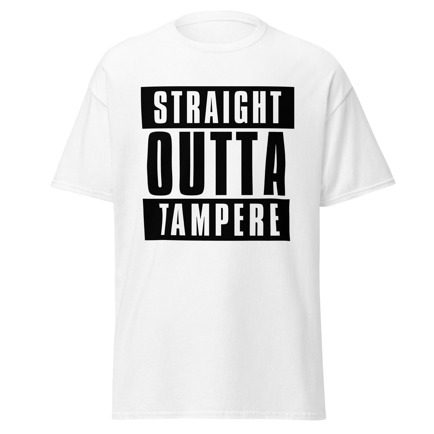 Straight Outta Tampere Men's classic tee