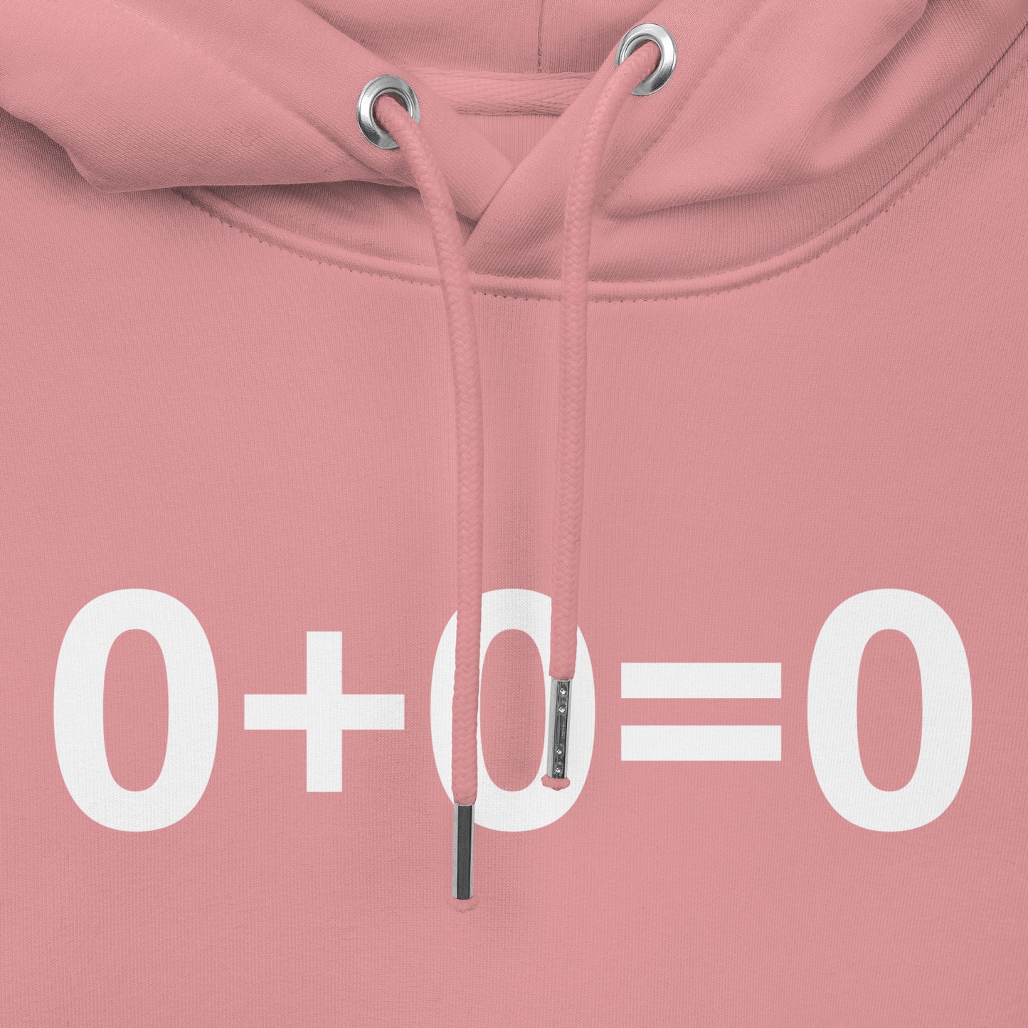 0+0=0 Unisex essential eco hoodie