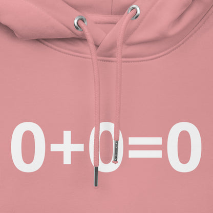 0+0=0 Unisex essential eco hoodie