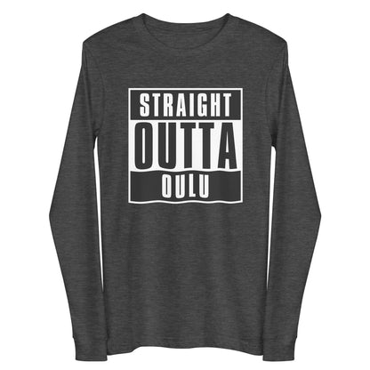 Straight Outta Oulu Unisex Long Sleeve Tee