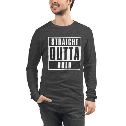 Straight Outta Oulu Unisex Long Sleeve Tee