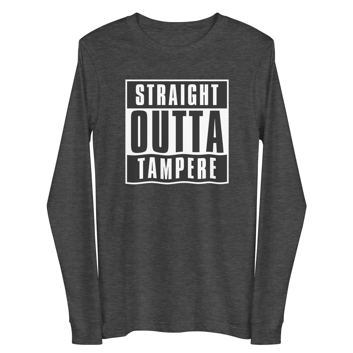 Straight Outta Tampere Unisex Long Sleeve Tee